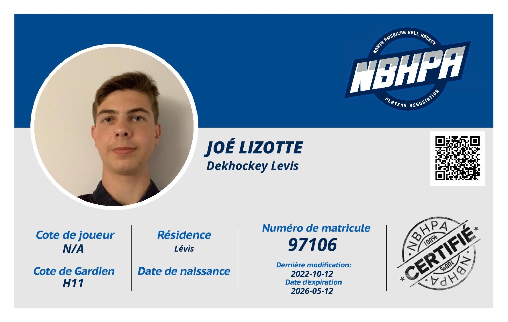 Joé Lizotte