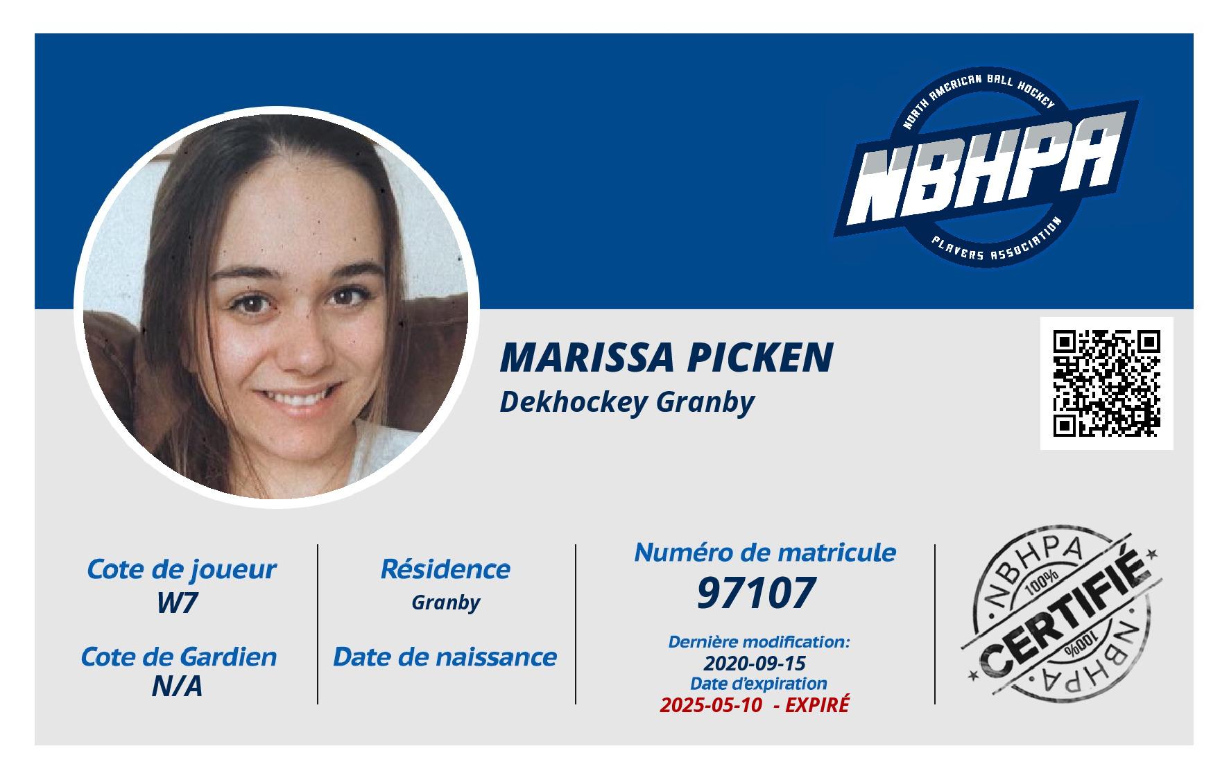 Marissa Picken
