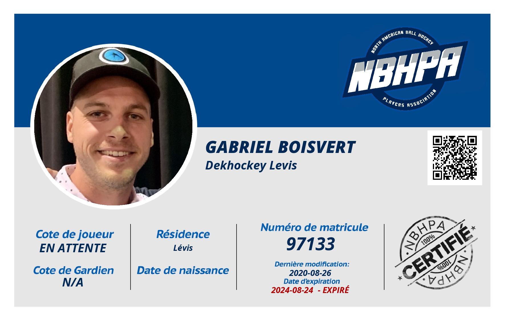 Gabriel Boisvert