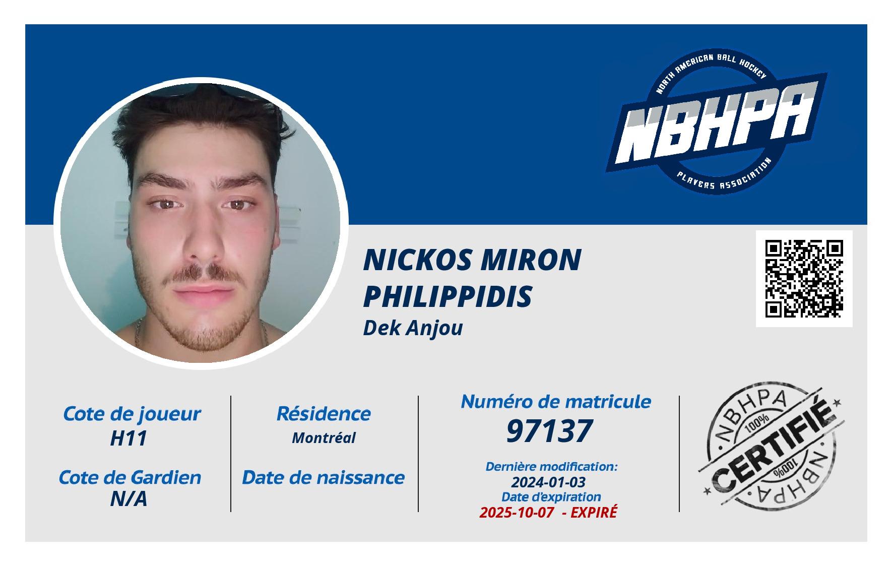 Nickos Miron philippidis