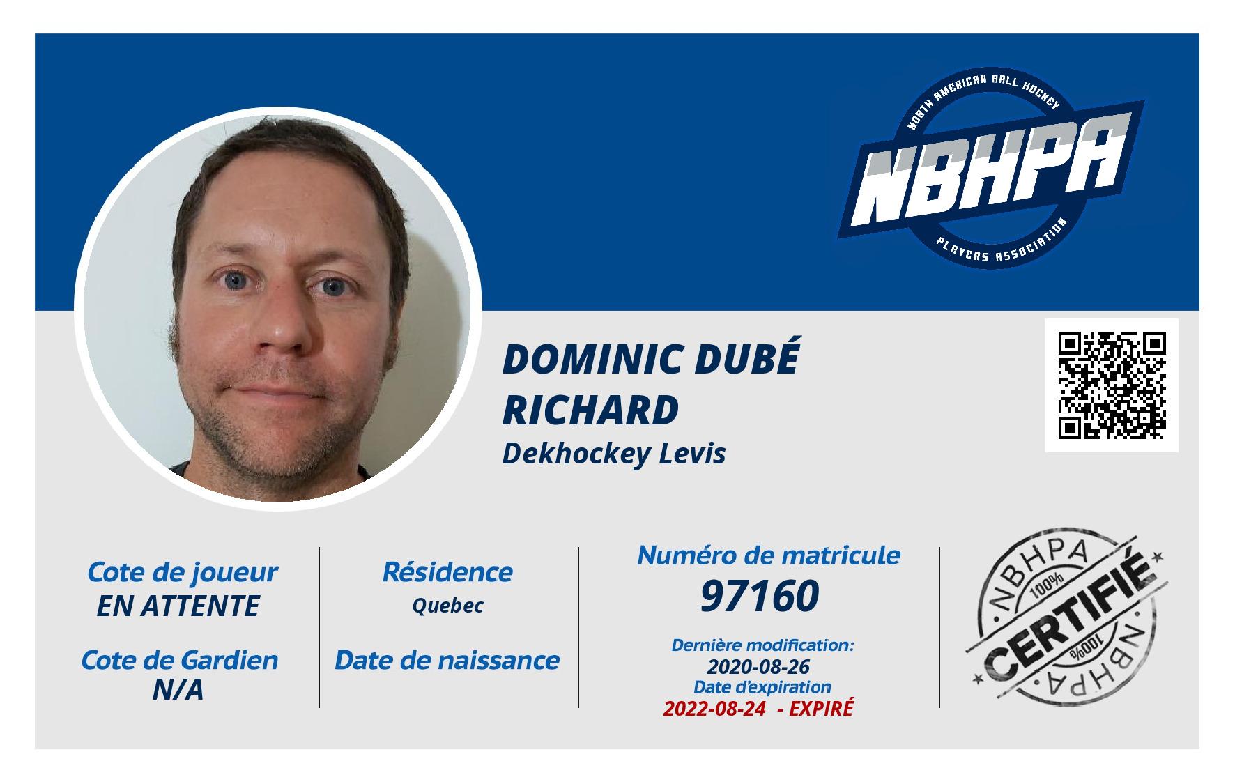 Dominic Dubé Richard