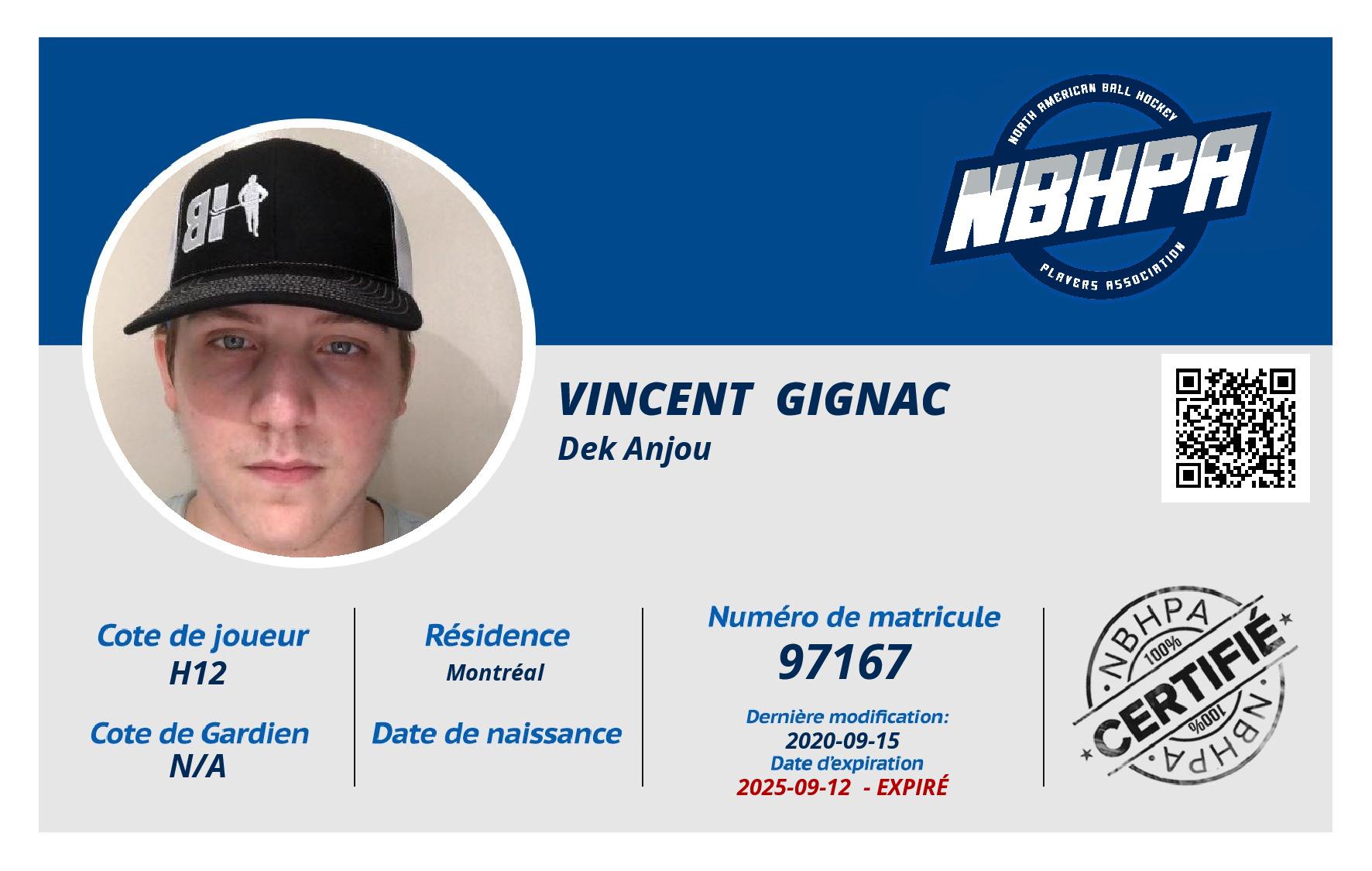 Vincent  Gignac