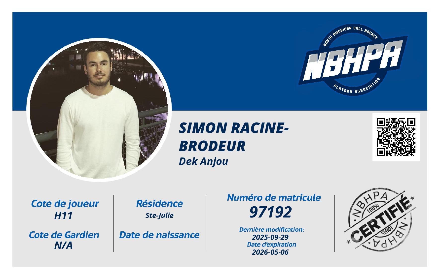 Simon Racine-Brodeur