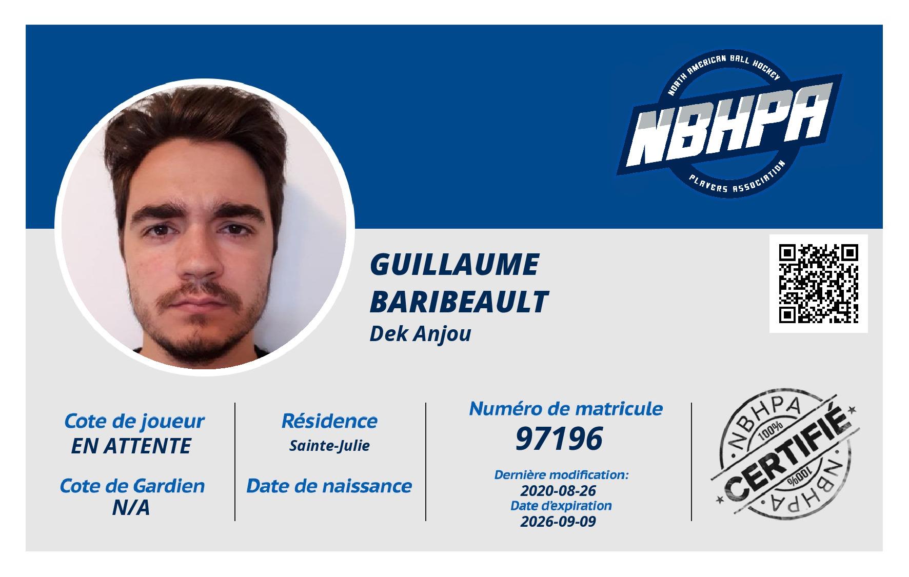 Guillaume Baribeault