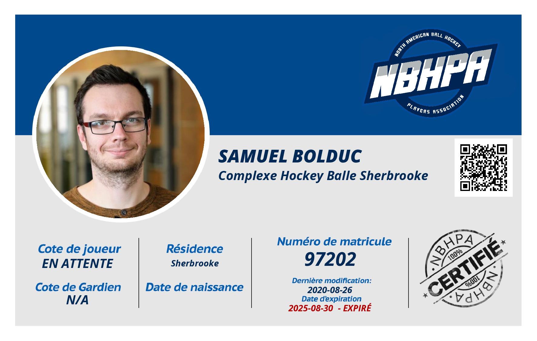 Samuel Bolduc