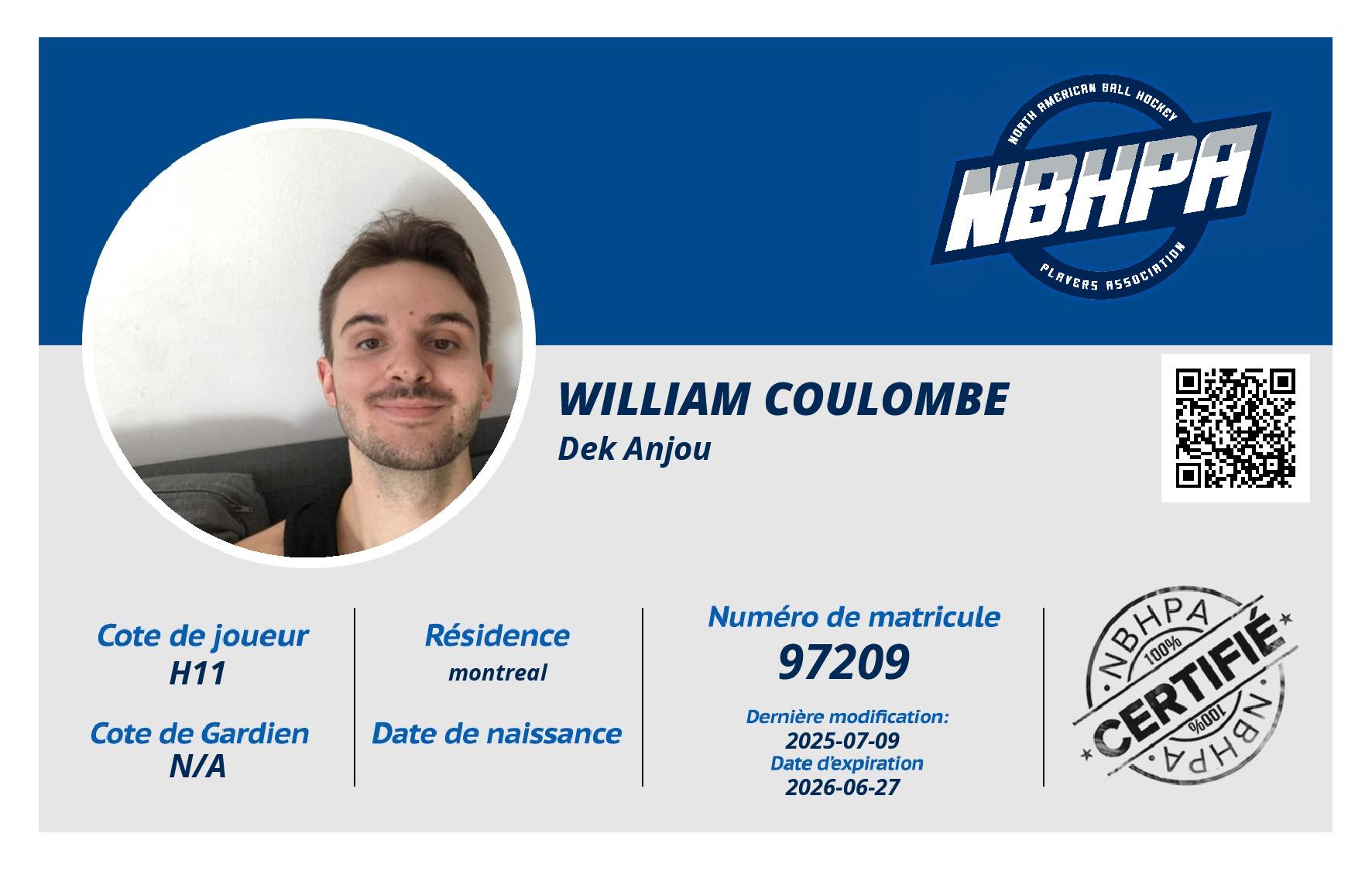 William Coulombe