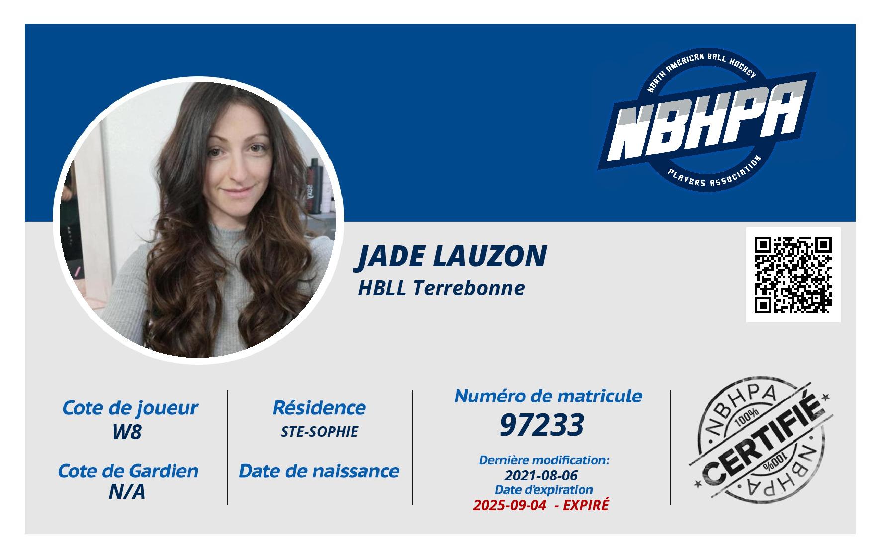 Jade Lauzon
