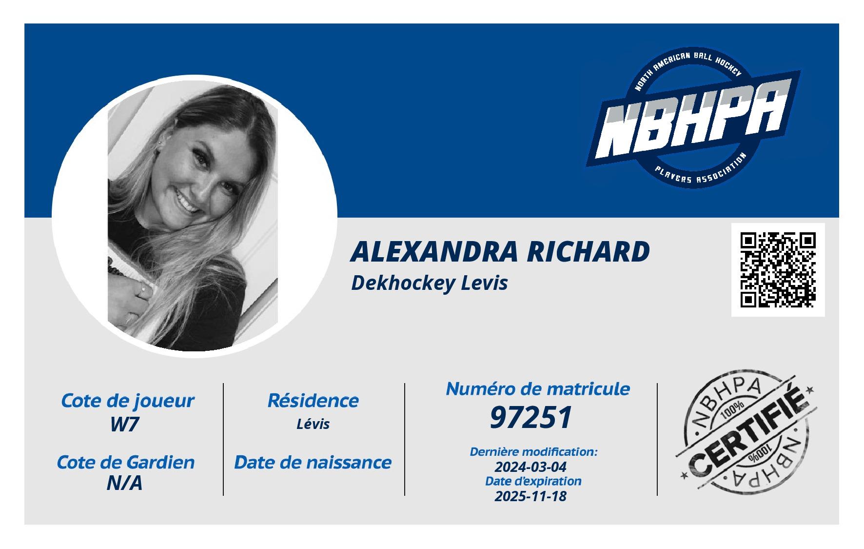 Alexandra Richard