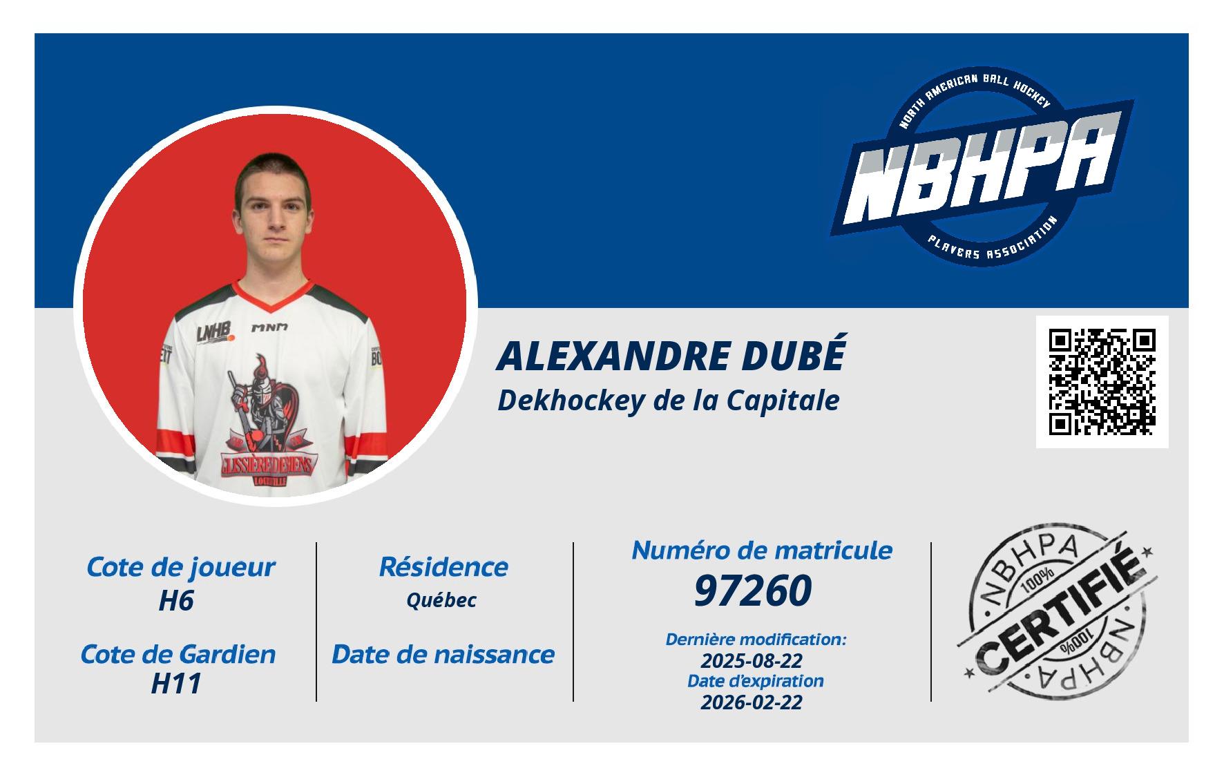 Alexandre Dubé