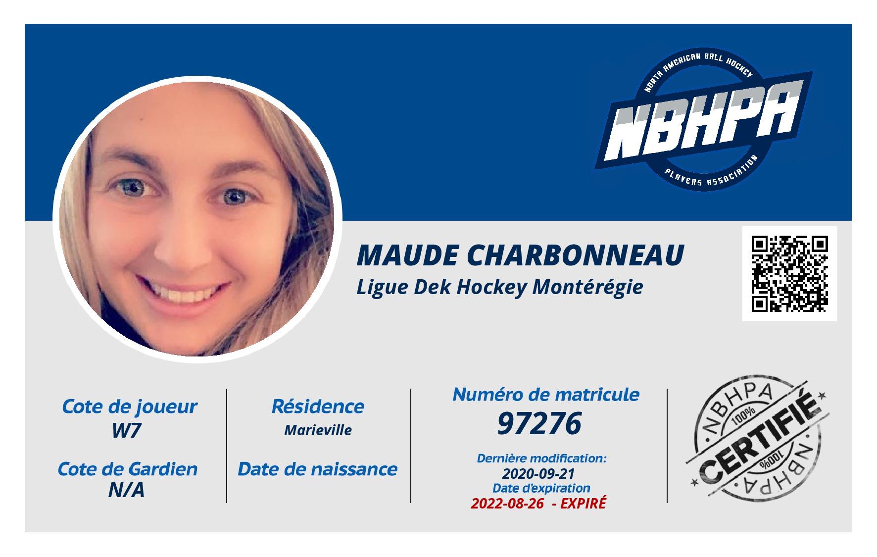 Maude Charbonneau