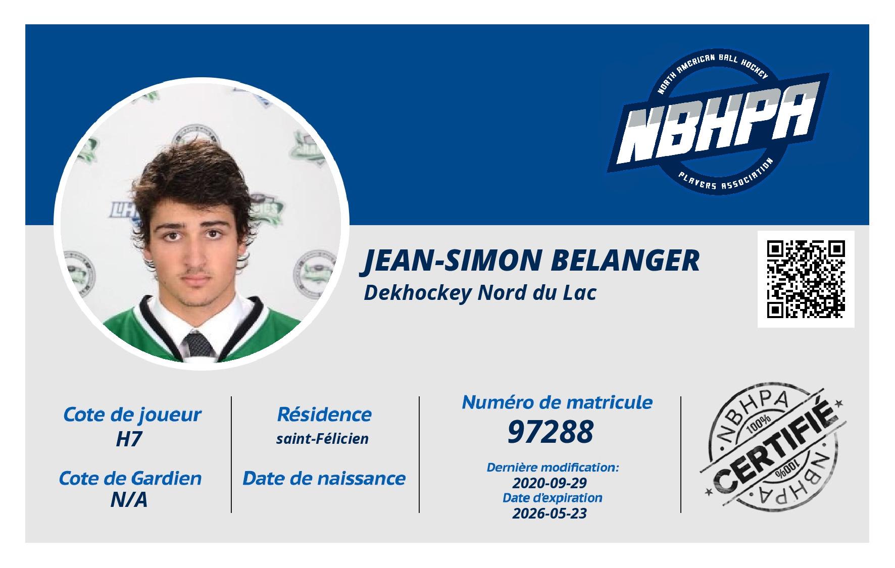 Jean-simon Belanger