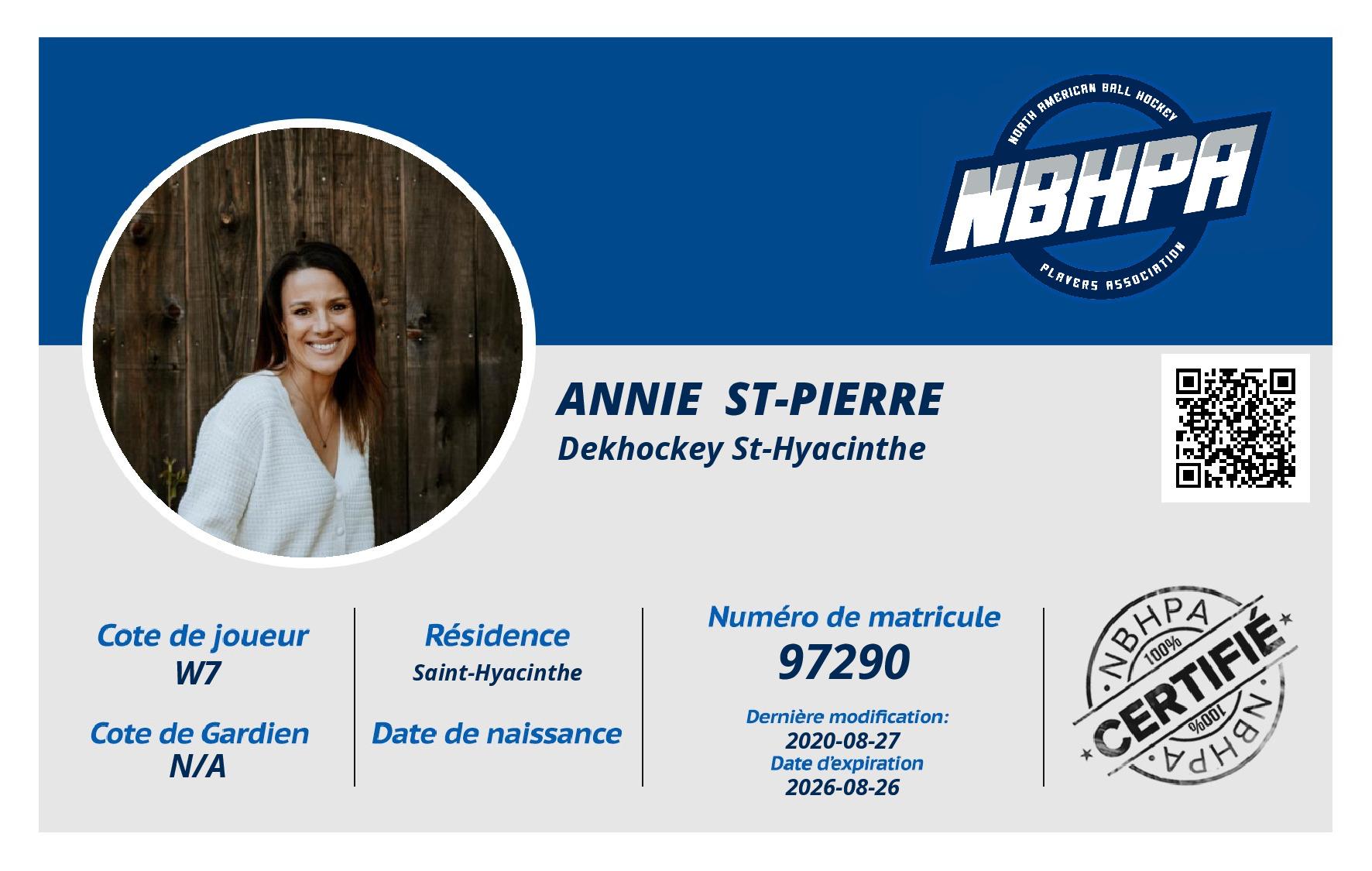 Annie  St-Pierre 