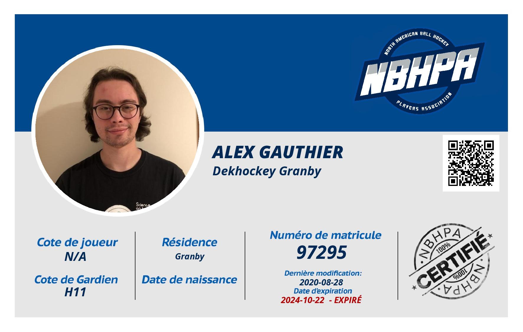 Alex Gauthier