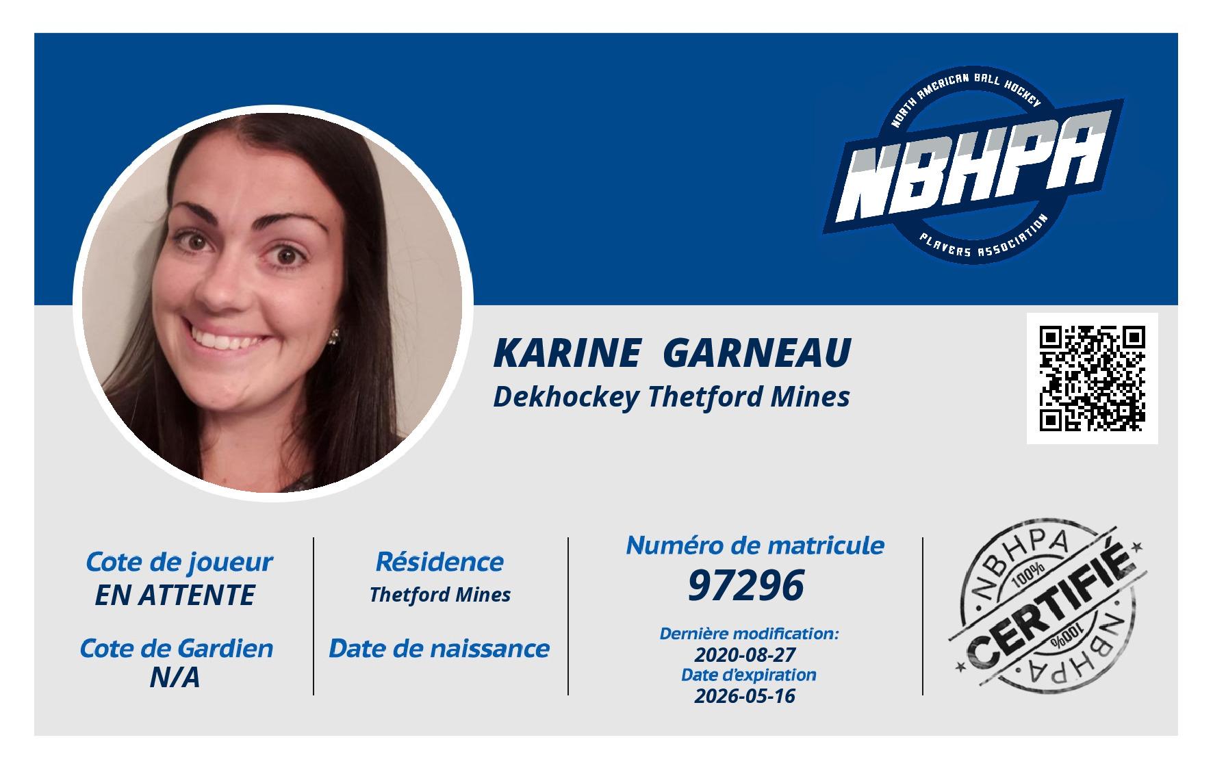 Karine  Garneau