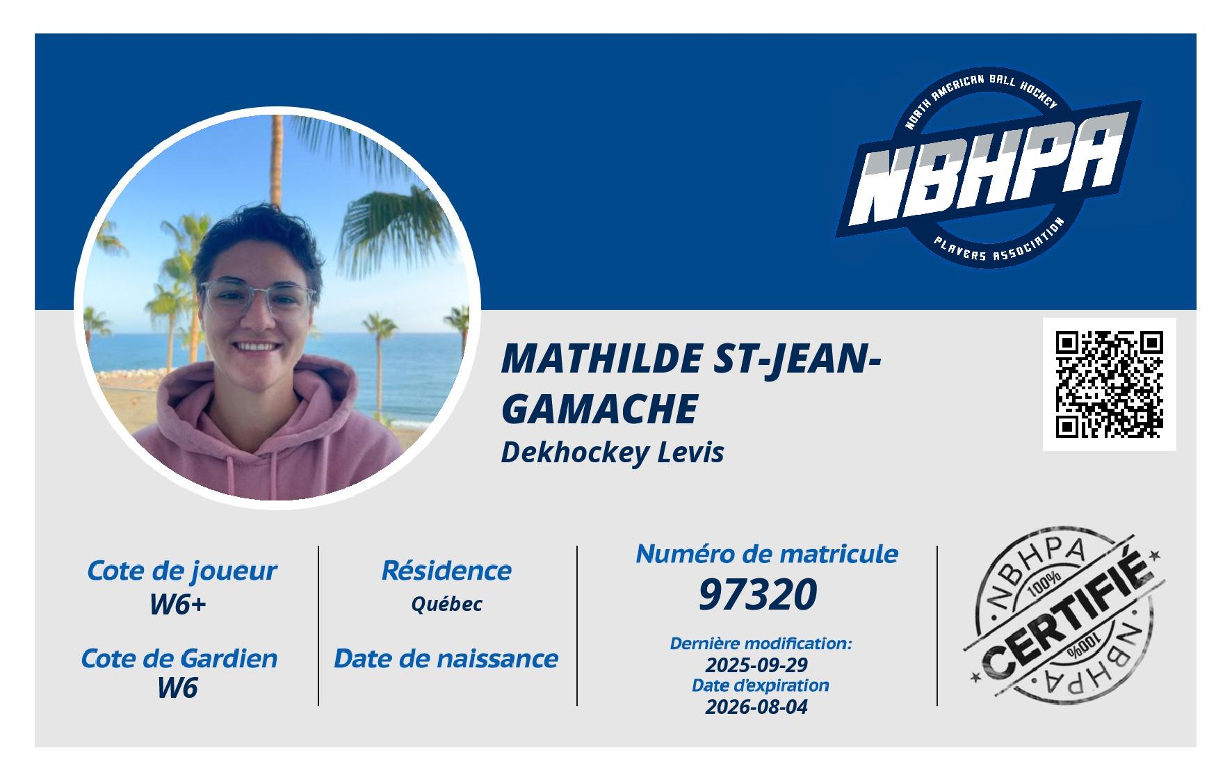 Mathilde St-Jean-Gamache