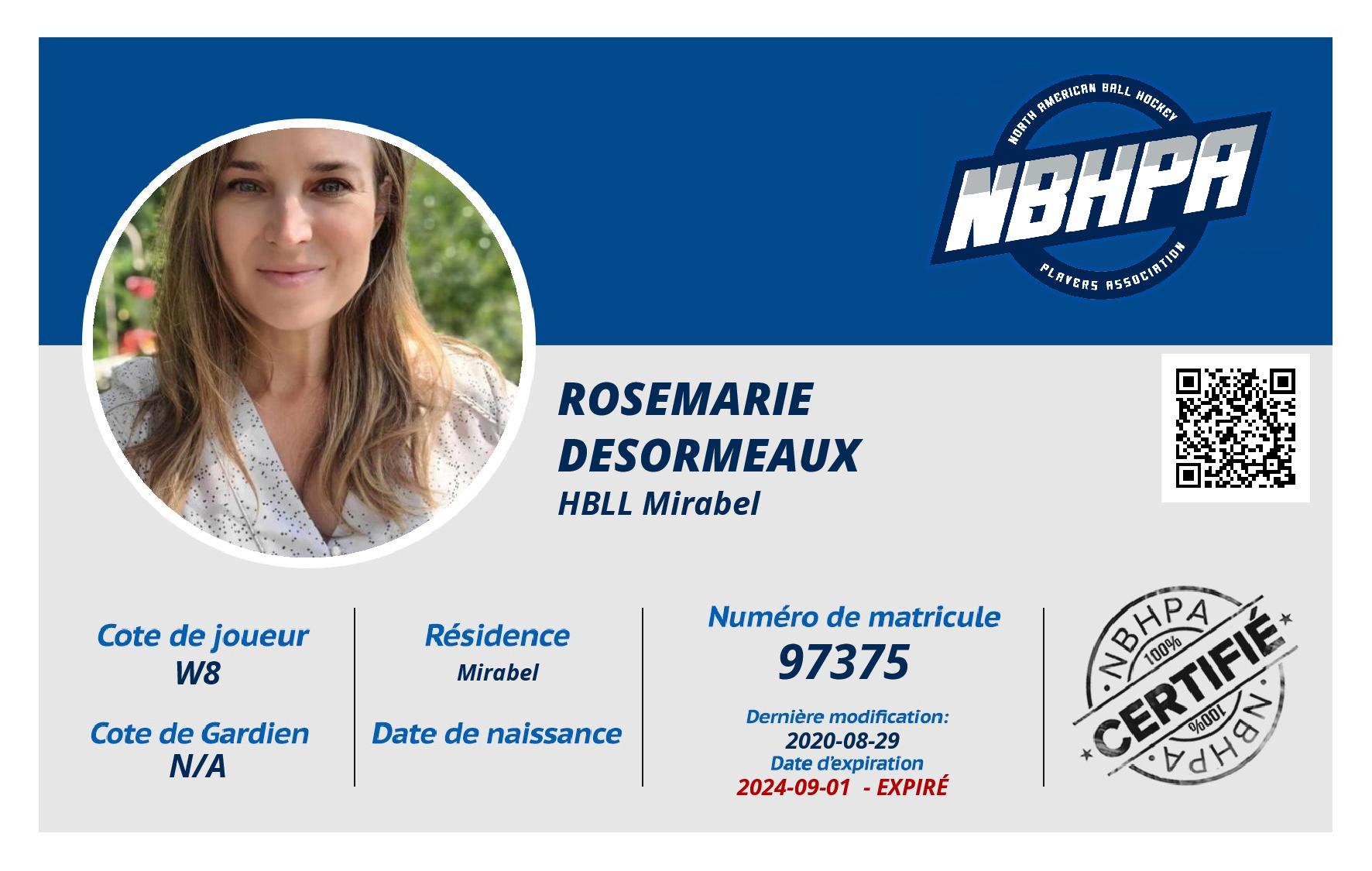 Rosemarie Desormeaux