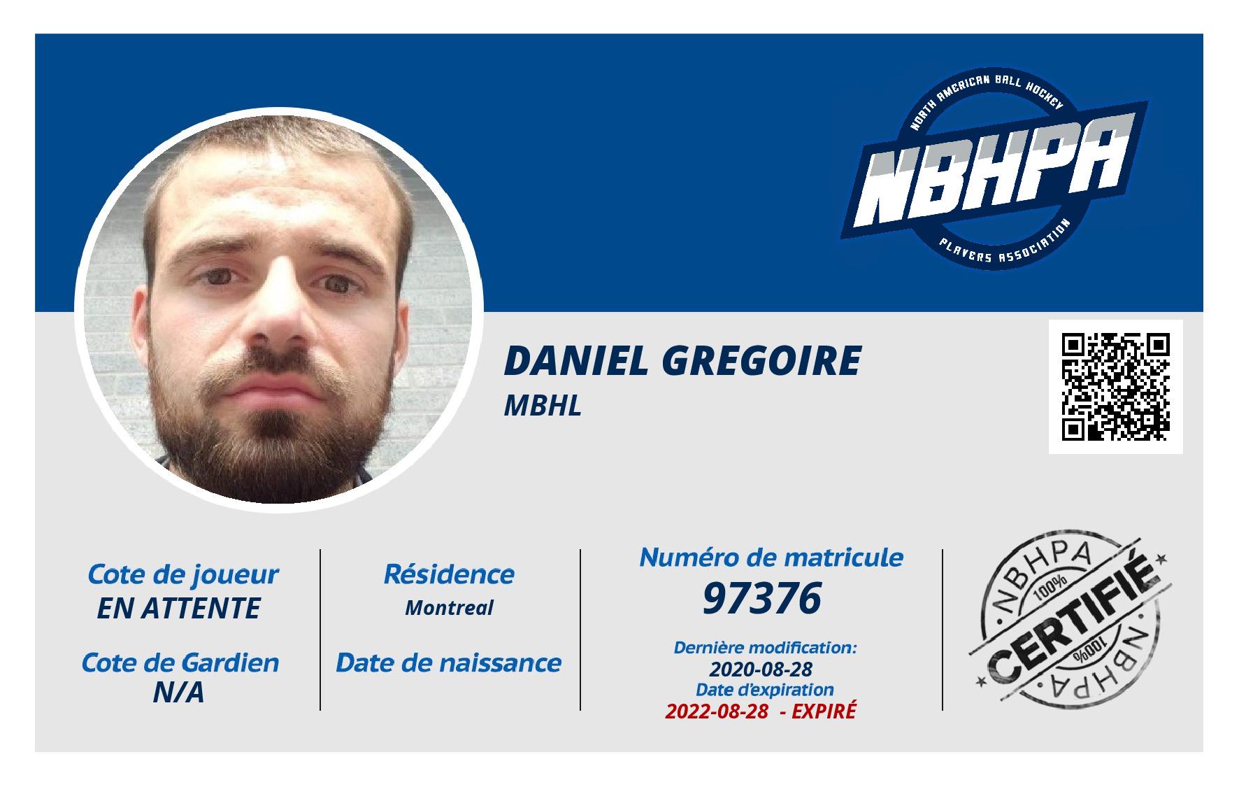 Daniel Gregoire