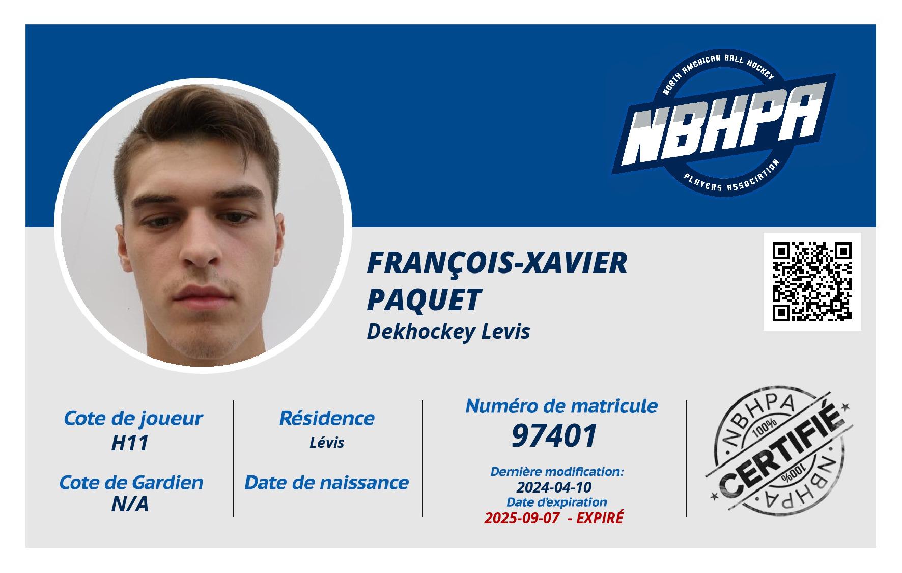 François-Xavier Paquet