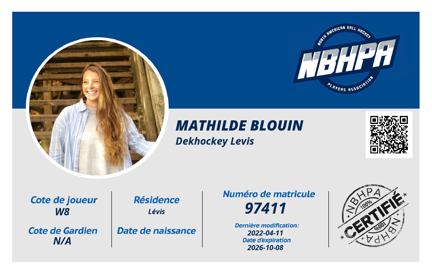 Mathilde Blouin