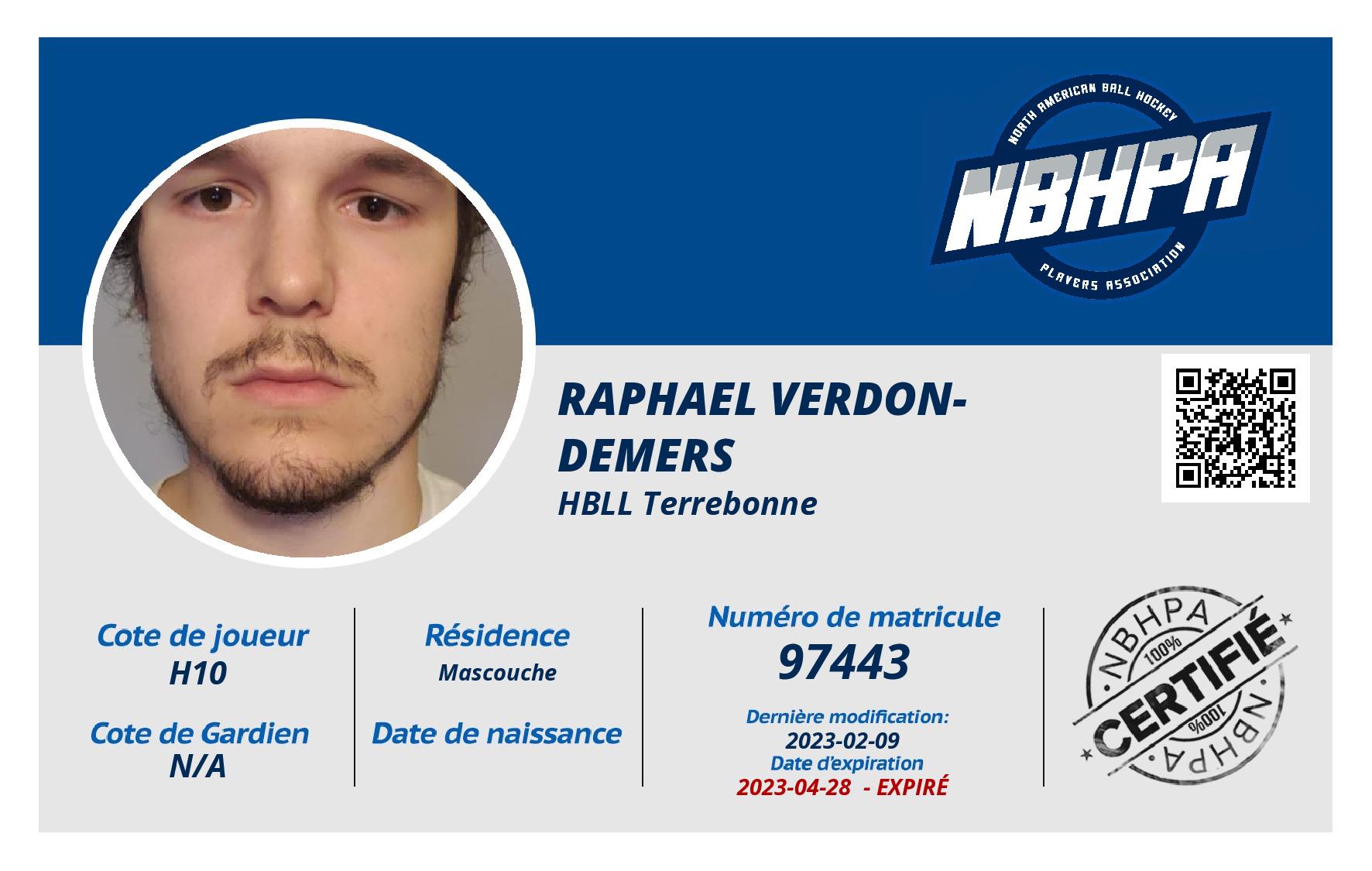 Raphael Verdon-Demers