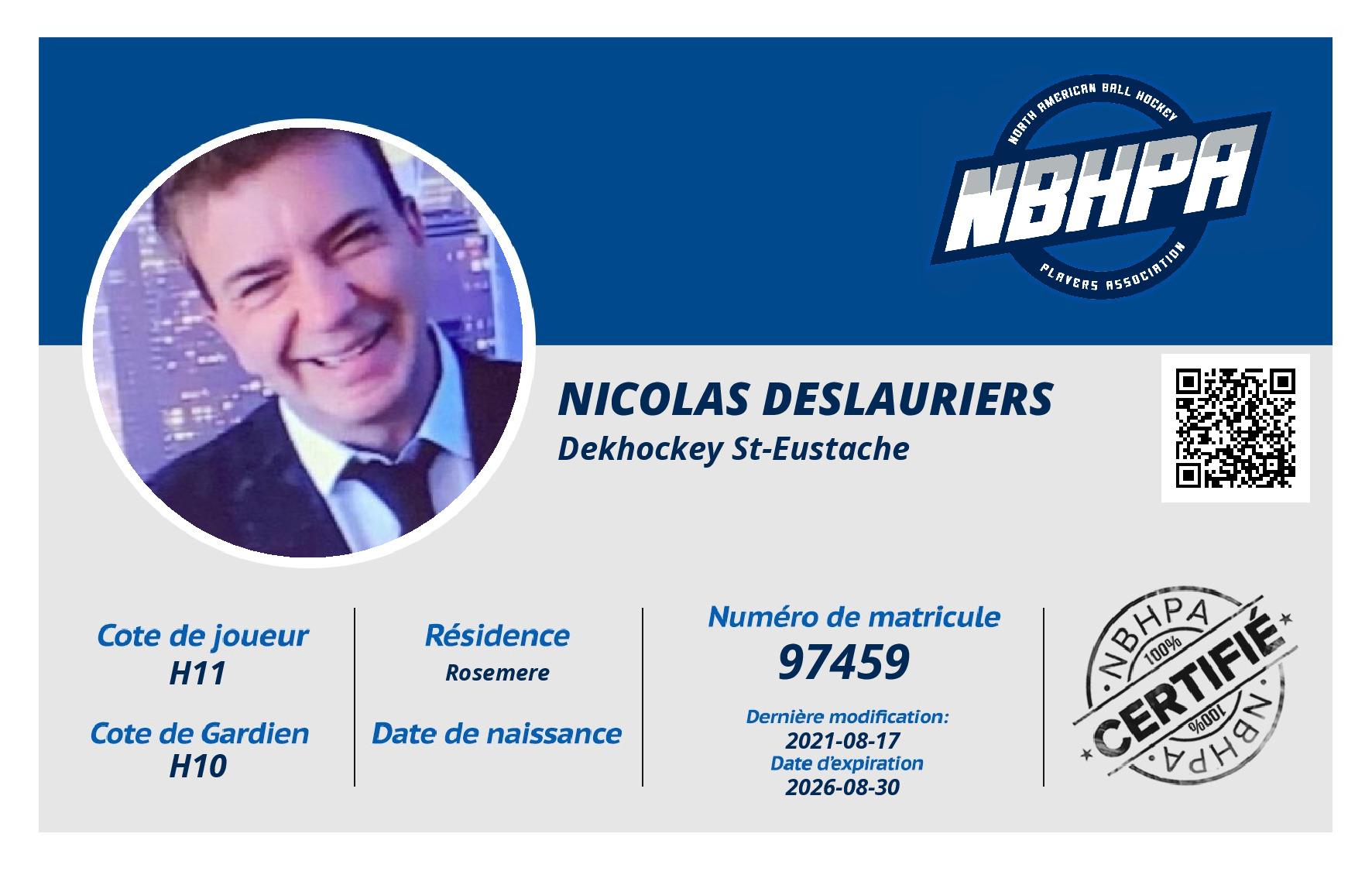 Nicolas Deslauriers