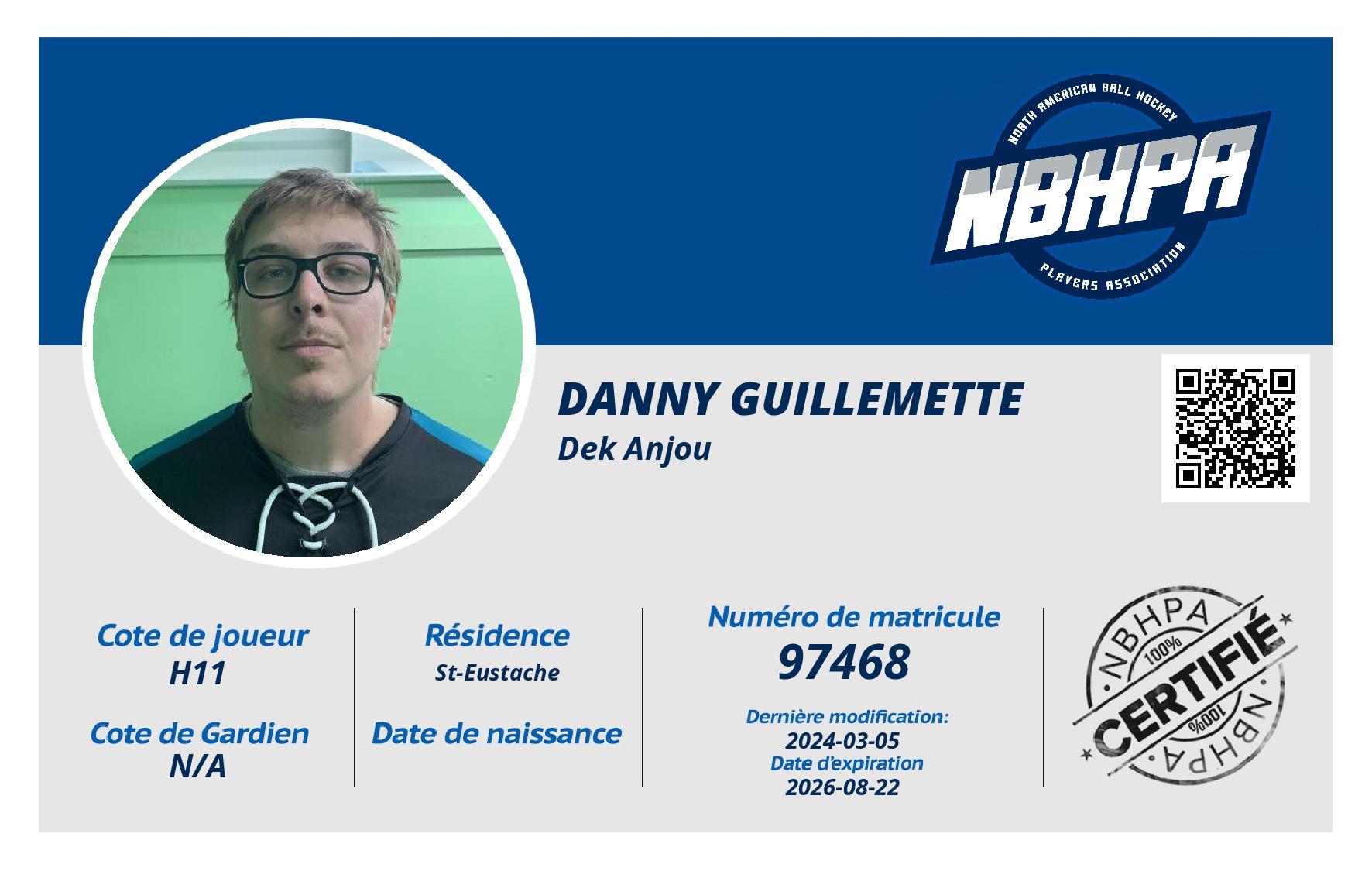 Danny Guillemette