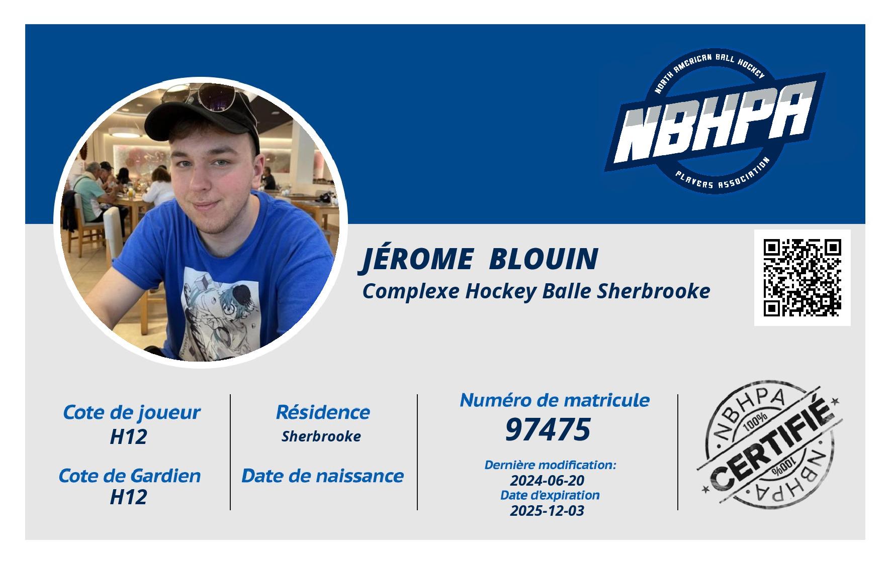 Jérome  Blouin
