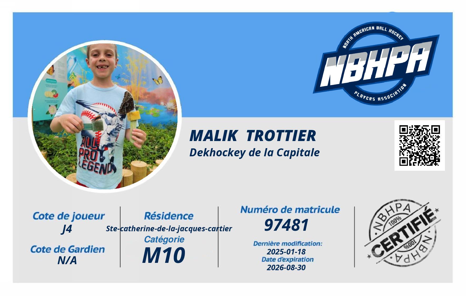 Malik  Trottier