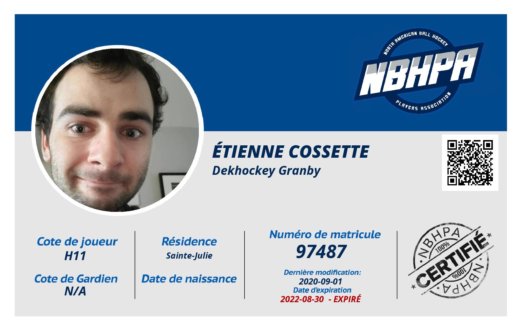 Étienne Cossette