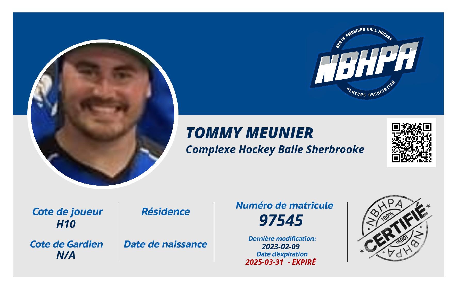 Tommy Meunier