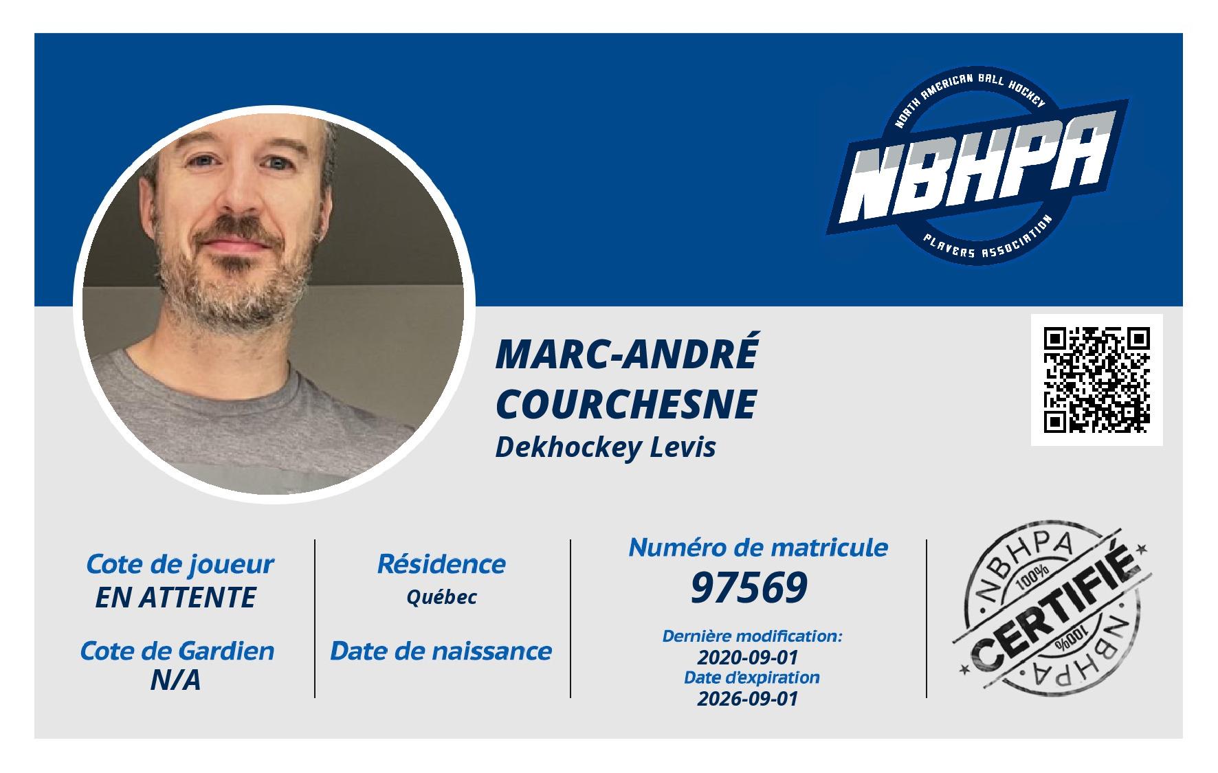 Marc-André  Courchesne 