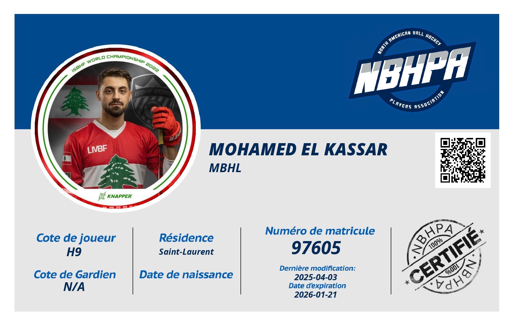 Mohamed El Kassar