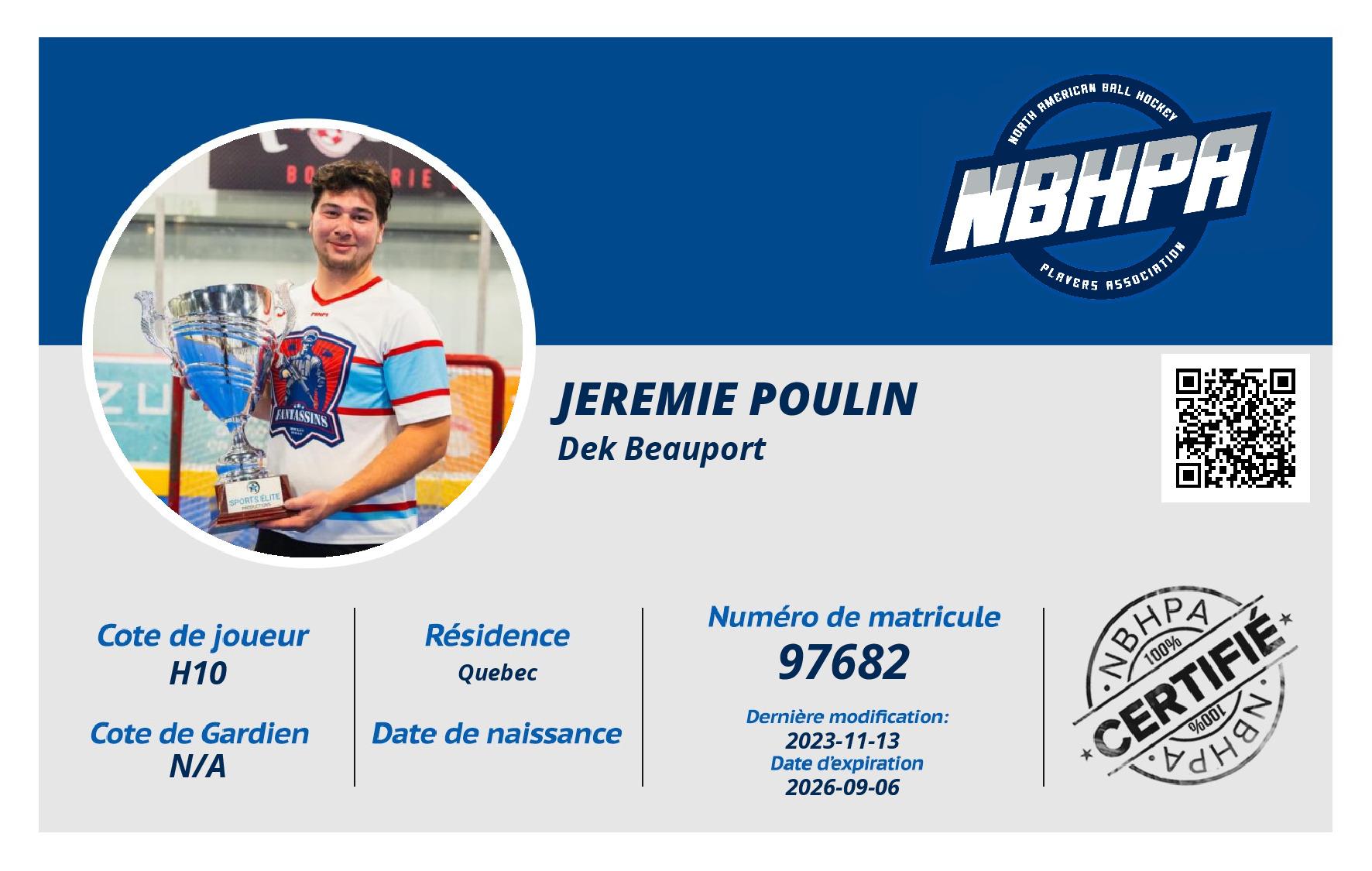 Jeremie Poulin