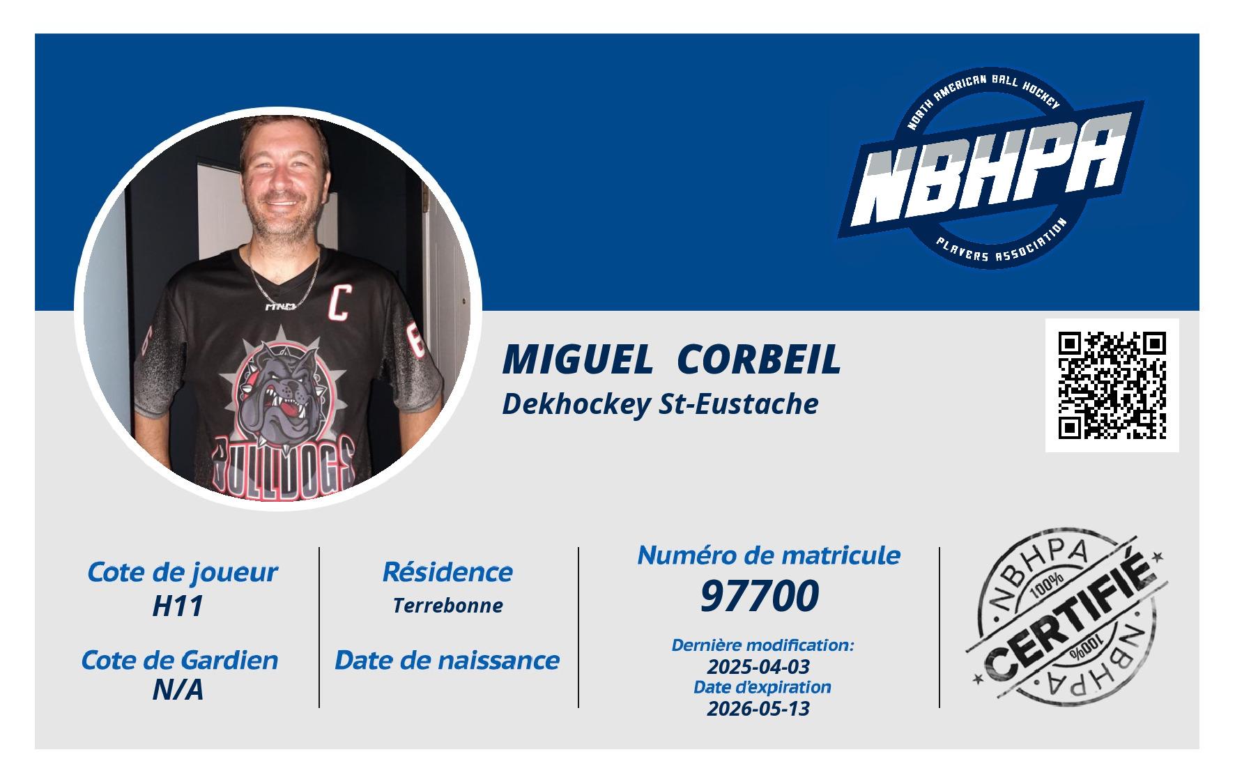 Miguel  Corbeil 