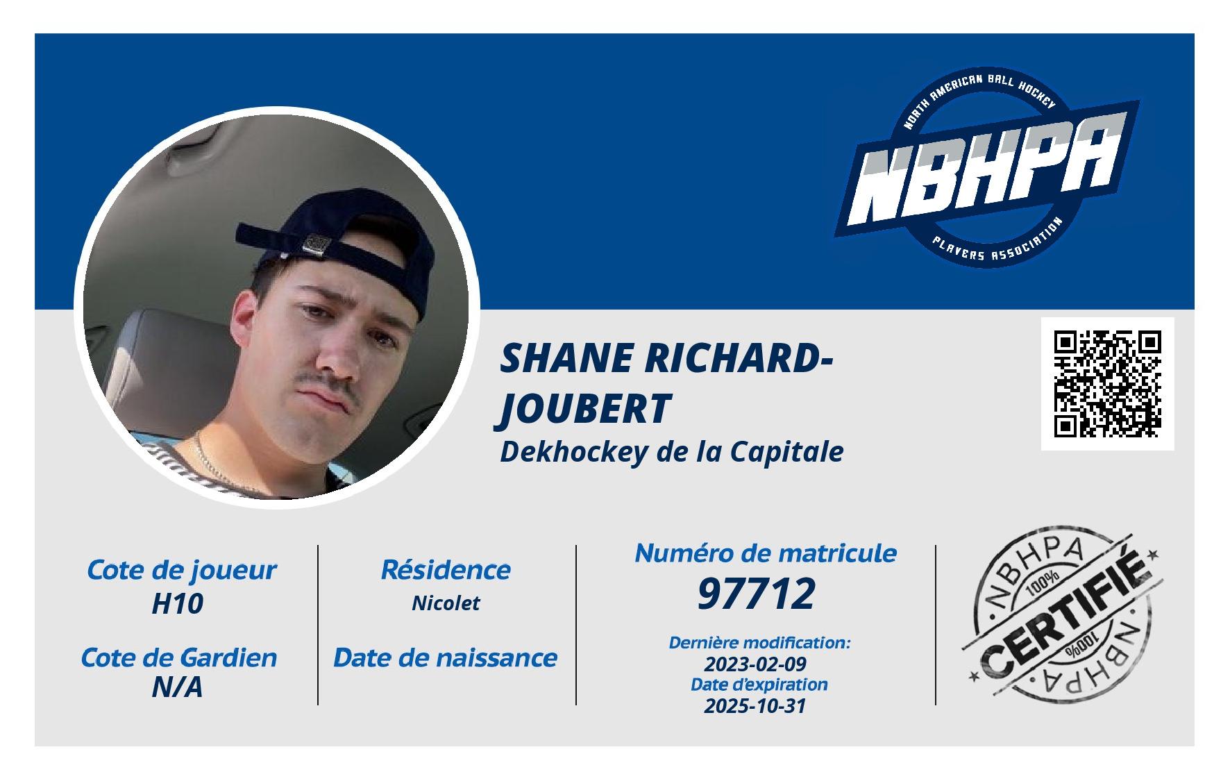 Shane Richard-Joubert
