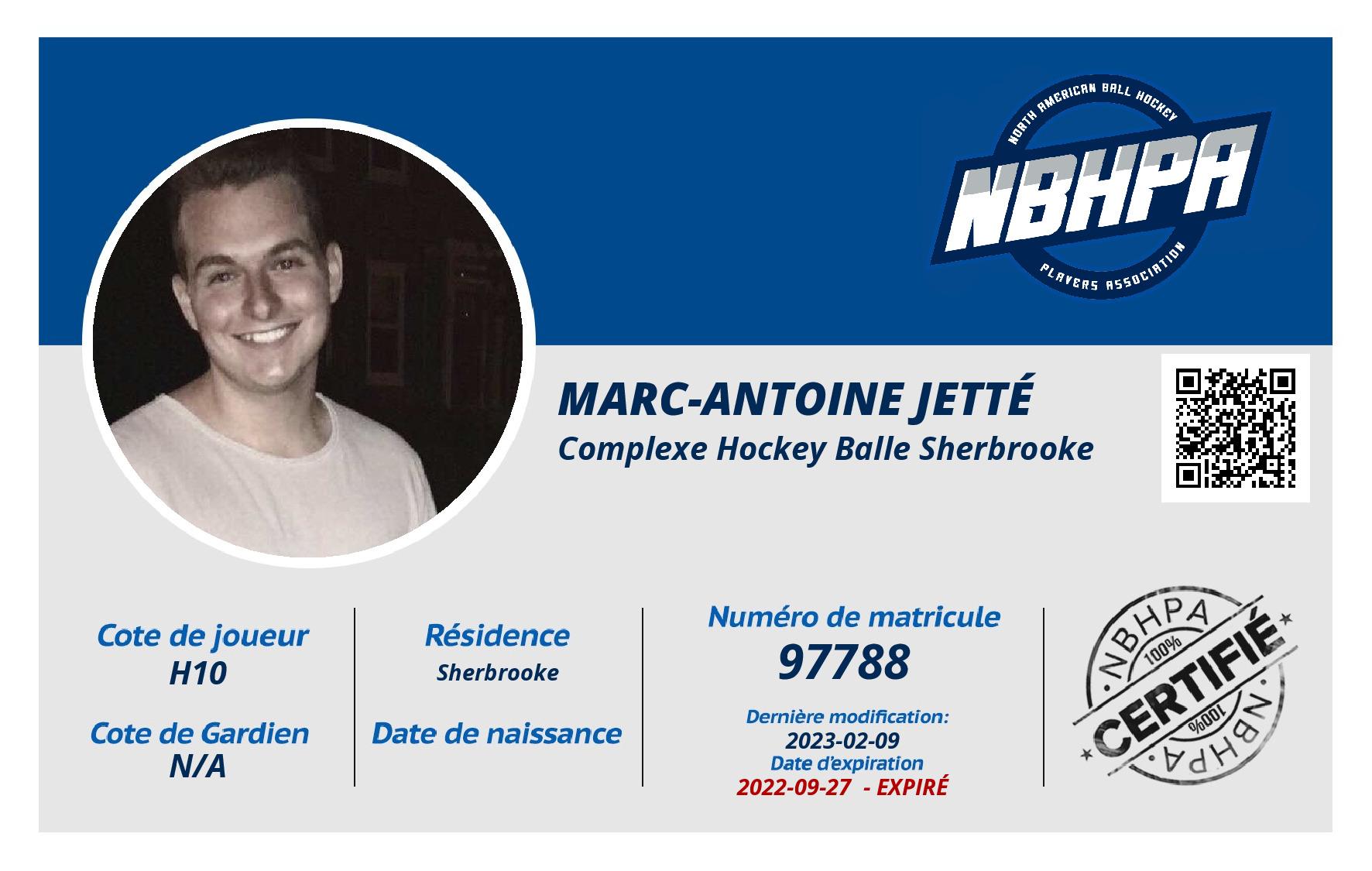 Marc-Antoine Jetté