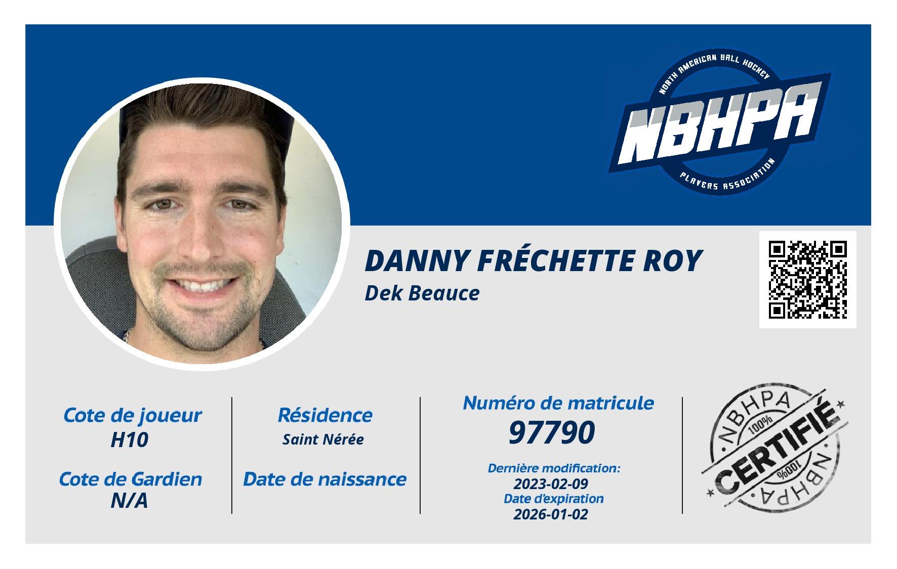 Danny Fréchette Roy