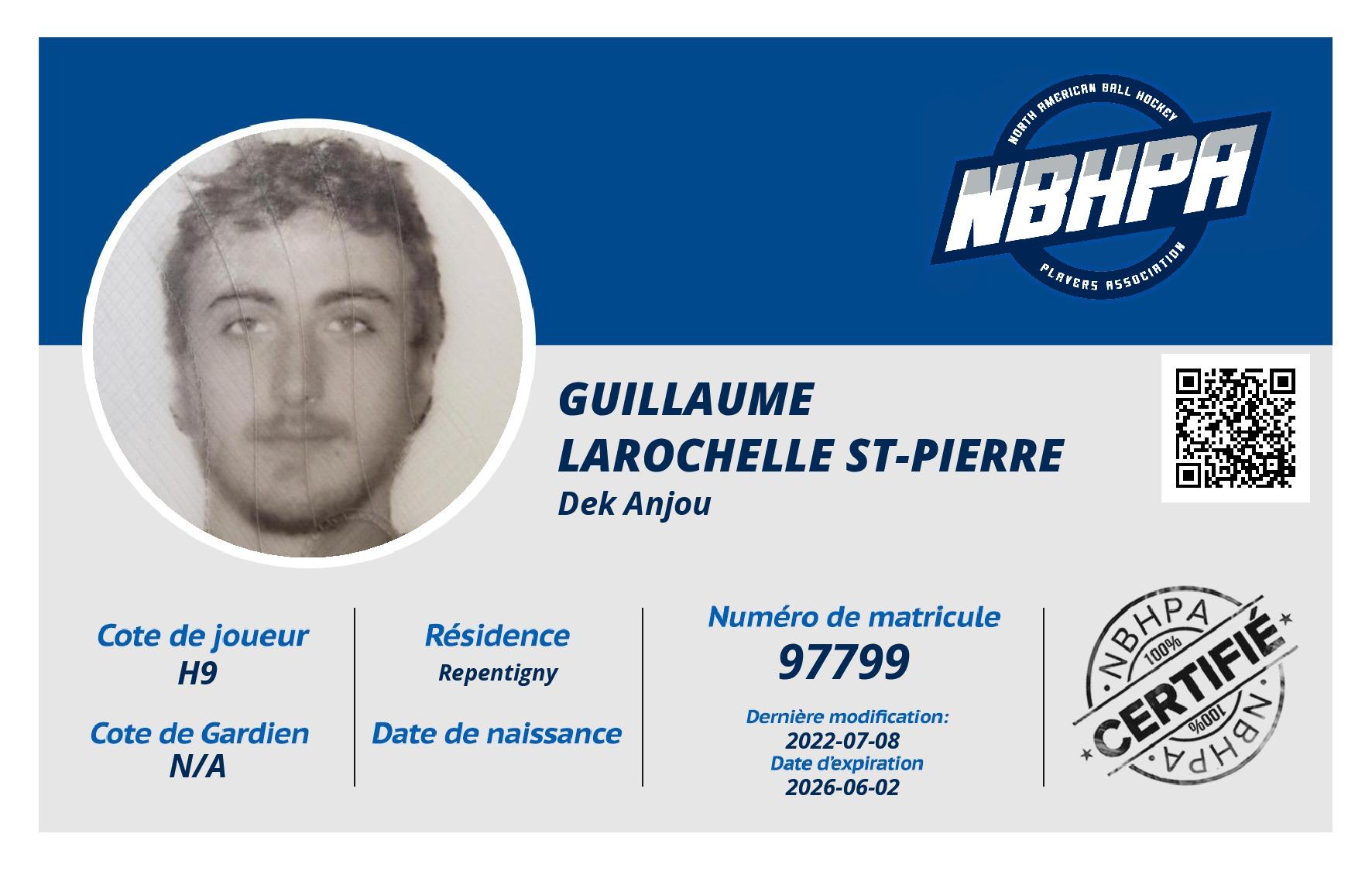 Guillaume Larochelle St-Pierre