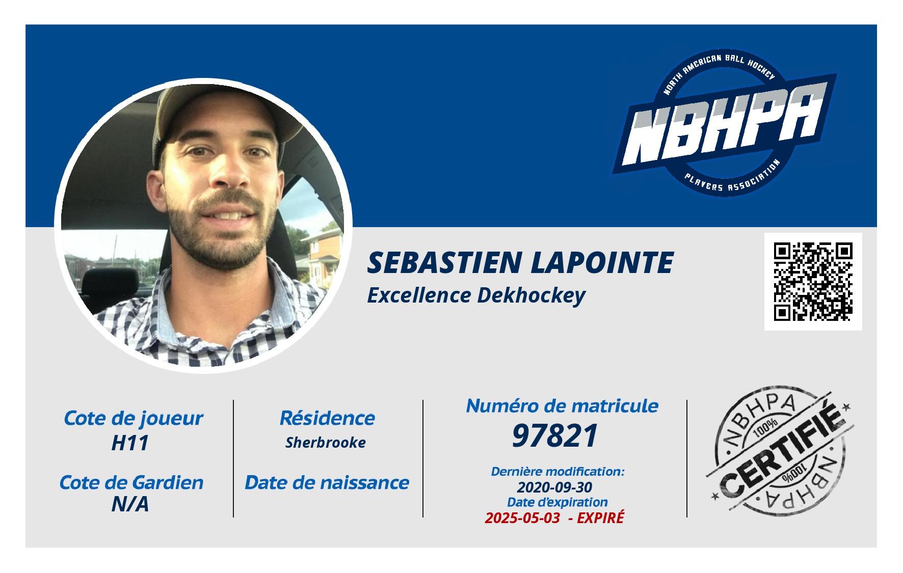 Sebastien Lapointe