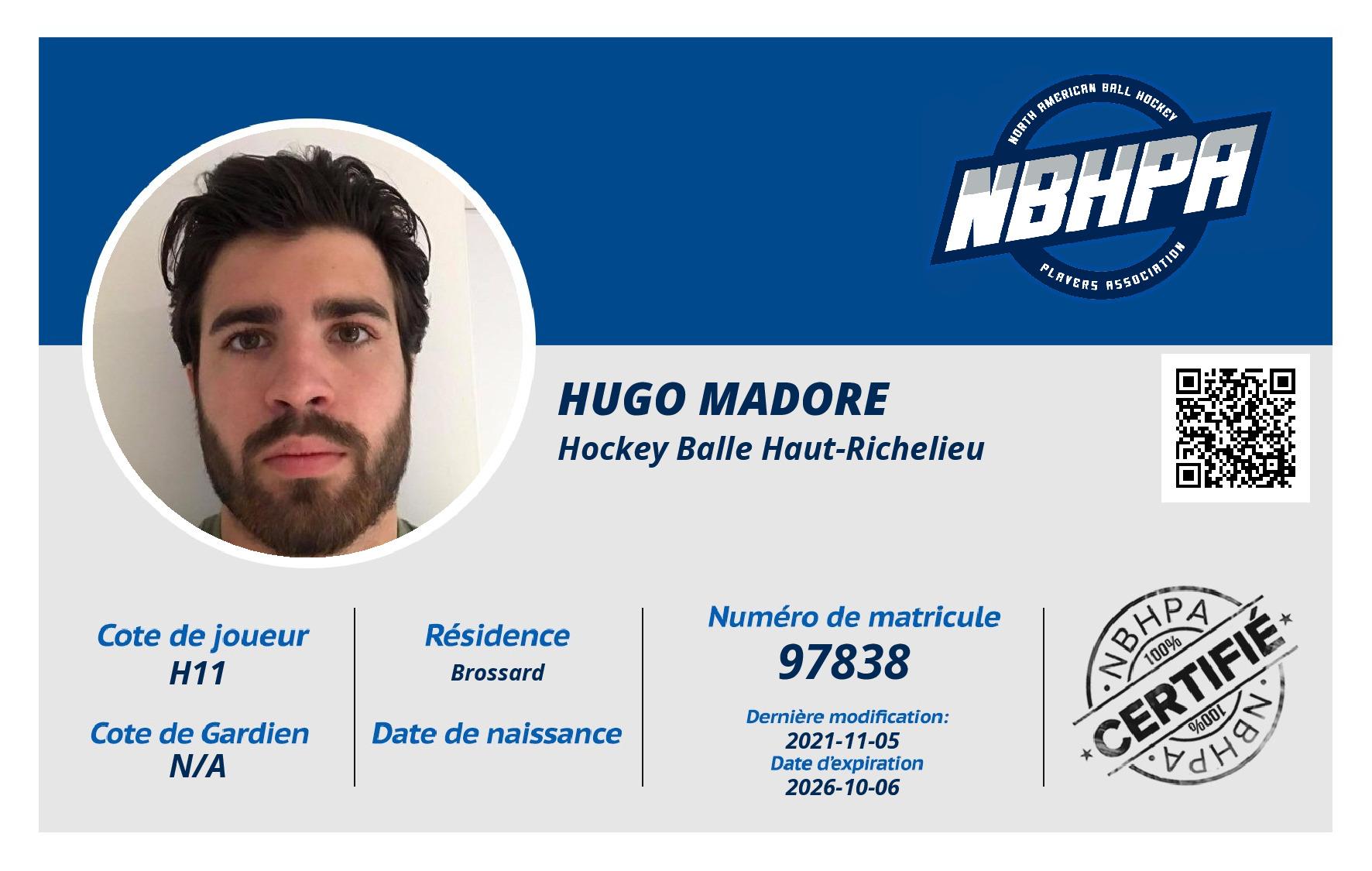Hugo Madore