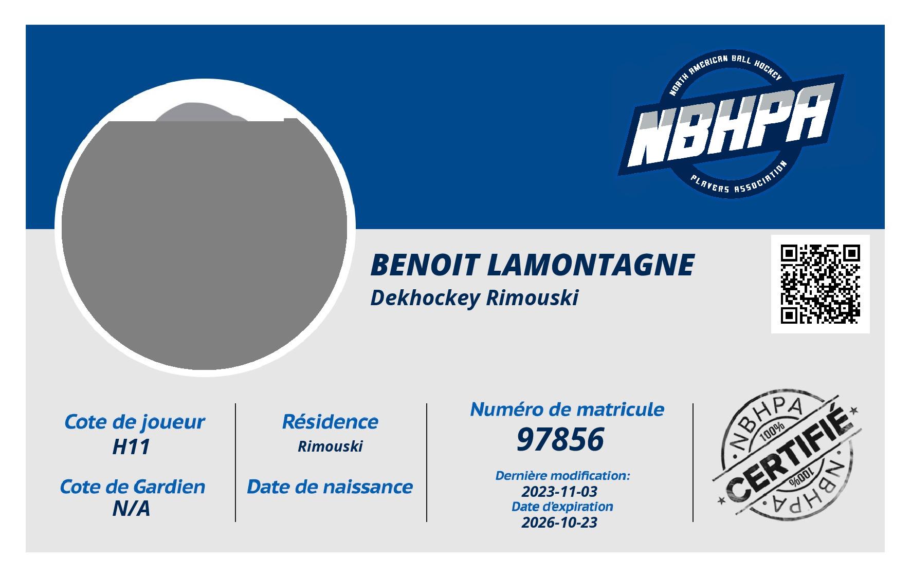 Benoit Lamontagne