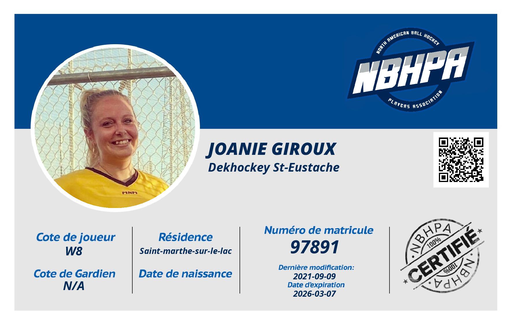 Joanie Giroux