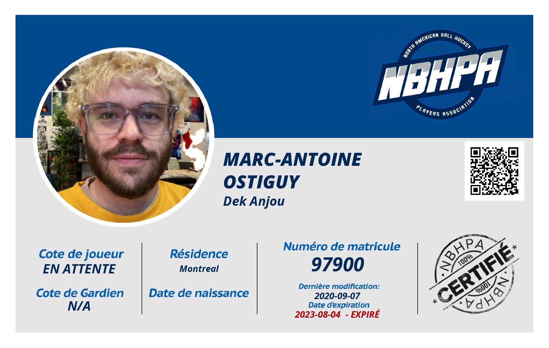 Marc-Antoine Ostiguy