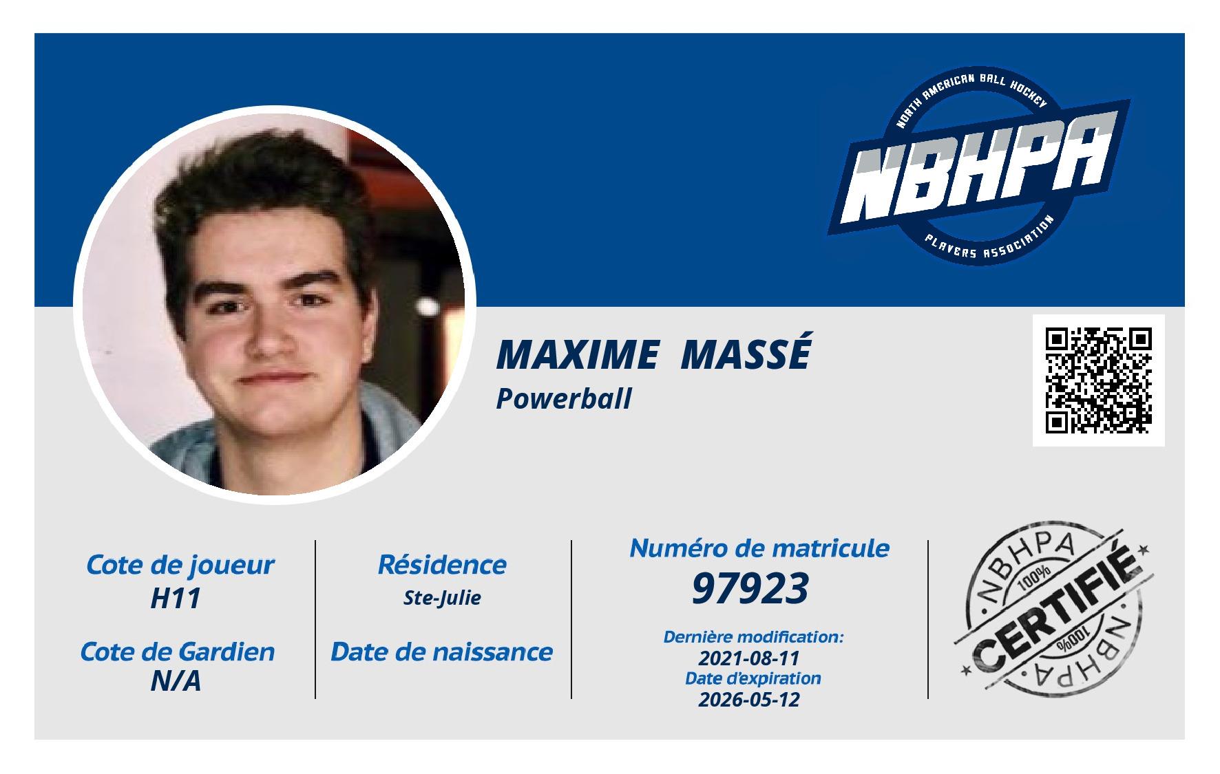 Maxime  Massé 