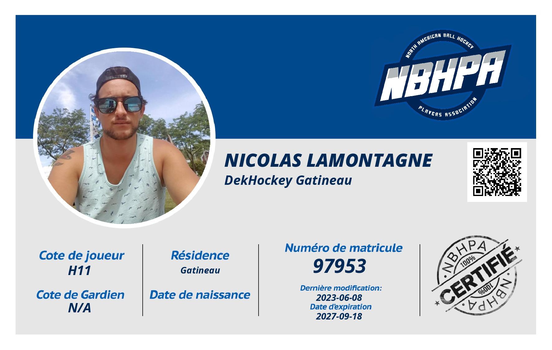 Nicolas Lamontagne