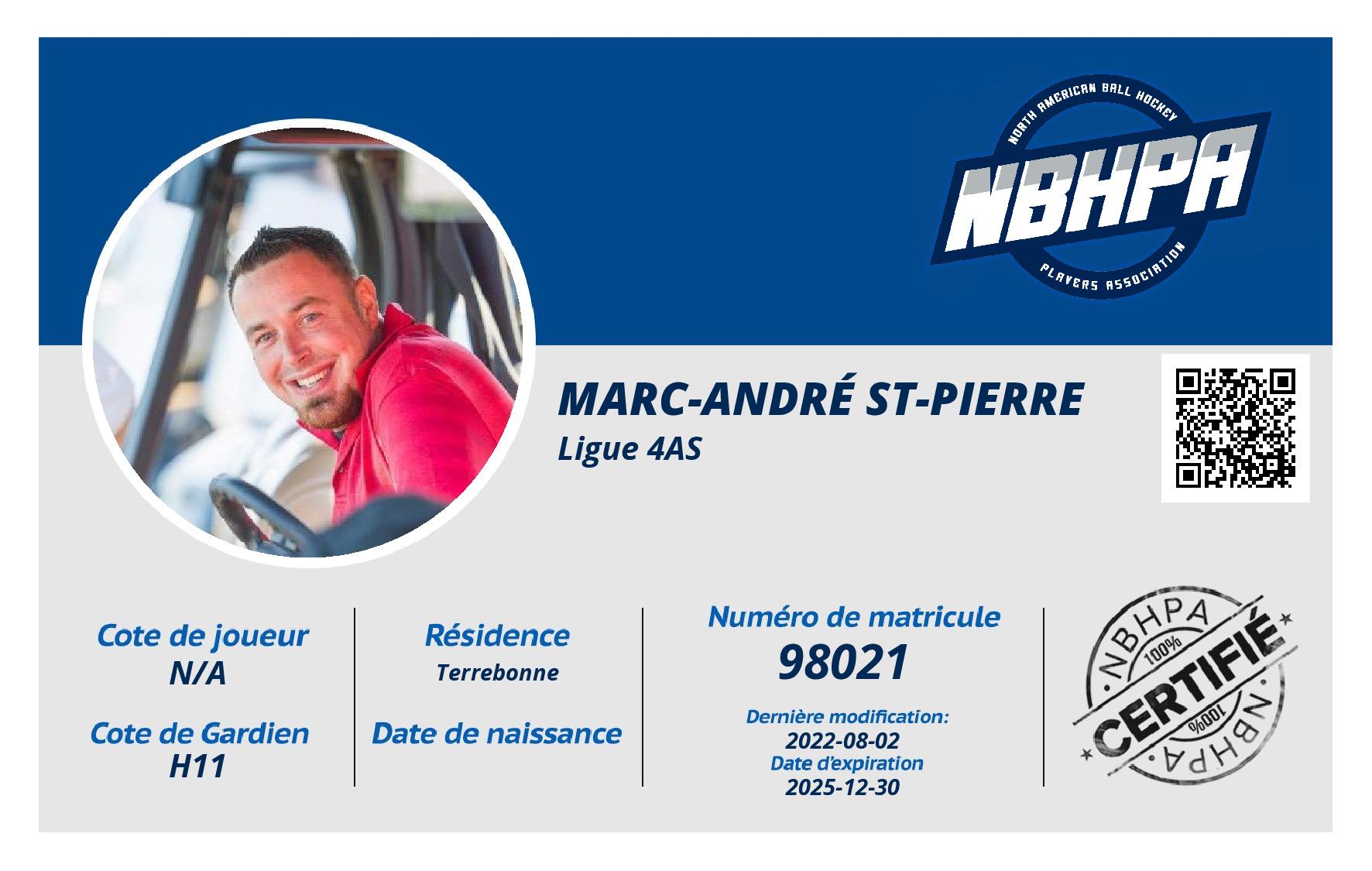 Marc-André St-Pierre