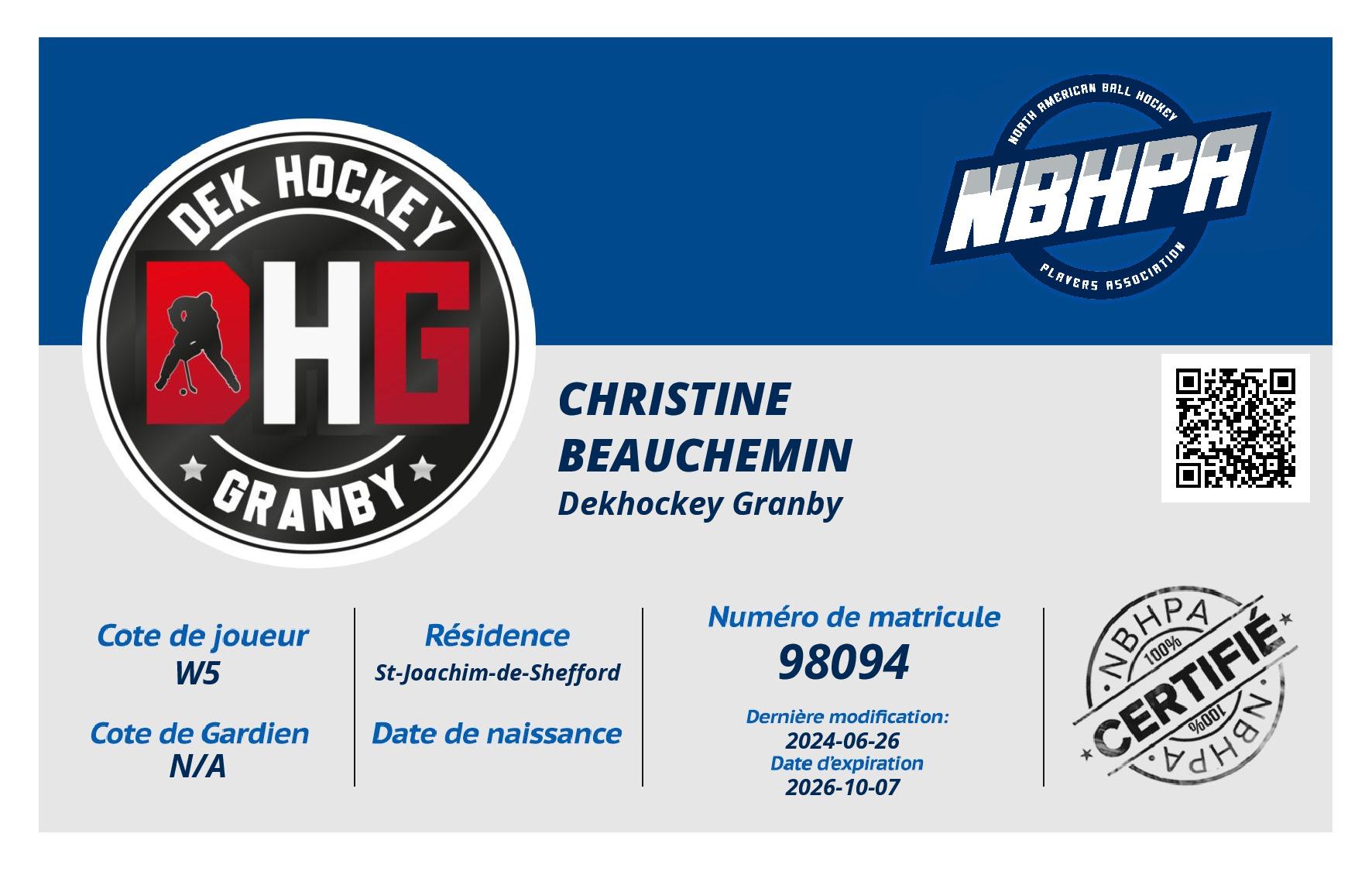 Christine Beauchemin