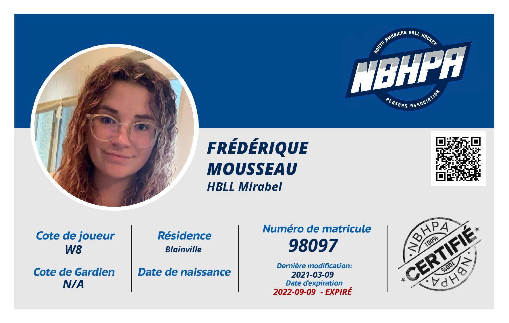 Frédérique  Mousseau