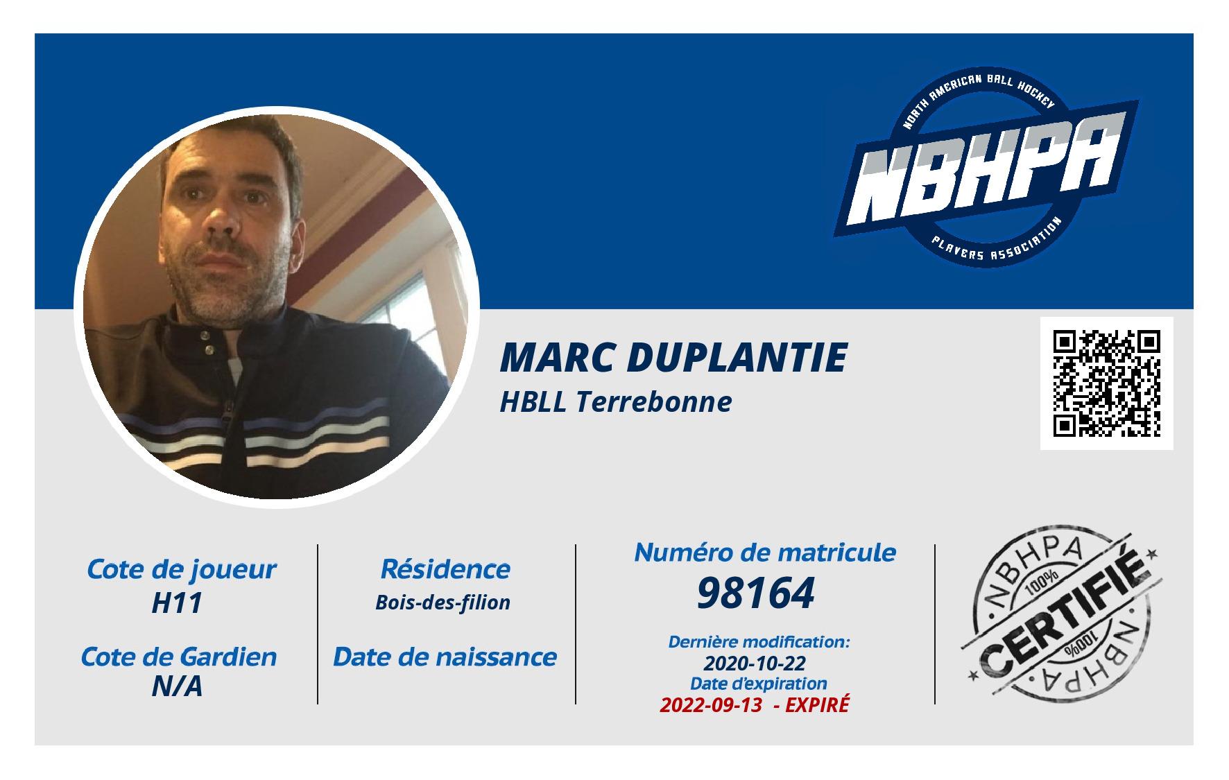 Marc Duplantie