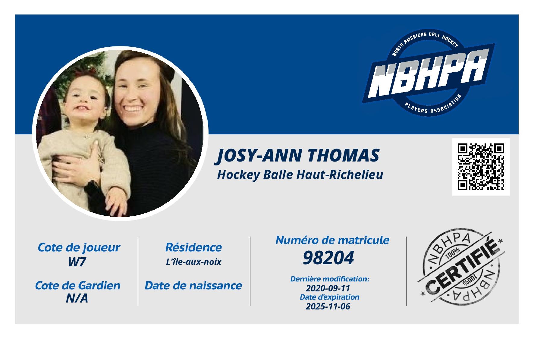 Josy-ann Thomas